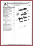 Rivarossi H0 Ersatzteilliste (2) - für Tenderlokomotiven 1374 bis 1376 - Baureihe 96 e Gt 2x4/4